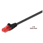 Microconnect V-UTP602SVP networking cable Black 2 m Cat6 U/UTP (UTP)
