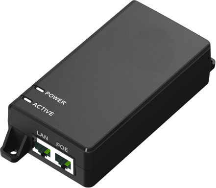 Image of Microconnect POEINJ-60W-UK PoE adapter Gigabit Ethernet 55 V