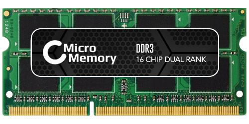 Image of CoreParts 2GB DDR3 SO-DIMM memory module 1333 MHz