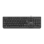 NATEC TROUT keyboard Office USB QWERTY US International Black