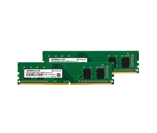 Transcend JetRam DDR4-2666 U-DIMM 8GBx2 Dual Channel