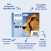 Epson C13T07124012/T0712 Ink cartridge cyan, 345 pages ISO/IEC 19752 5,5ml for Epson Stylus BX 310/600/D 120/D 78/S 20