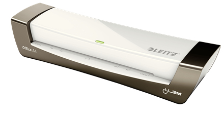 iLAM Laminator Office A4 Hot laminator 400 mm/min Silver, White