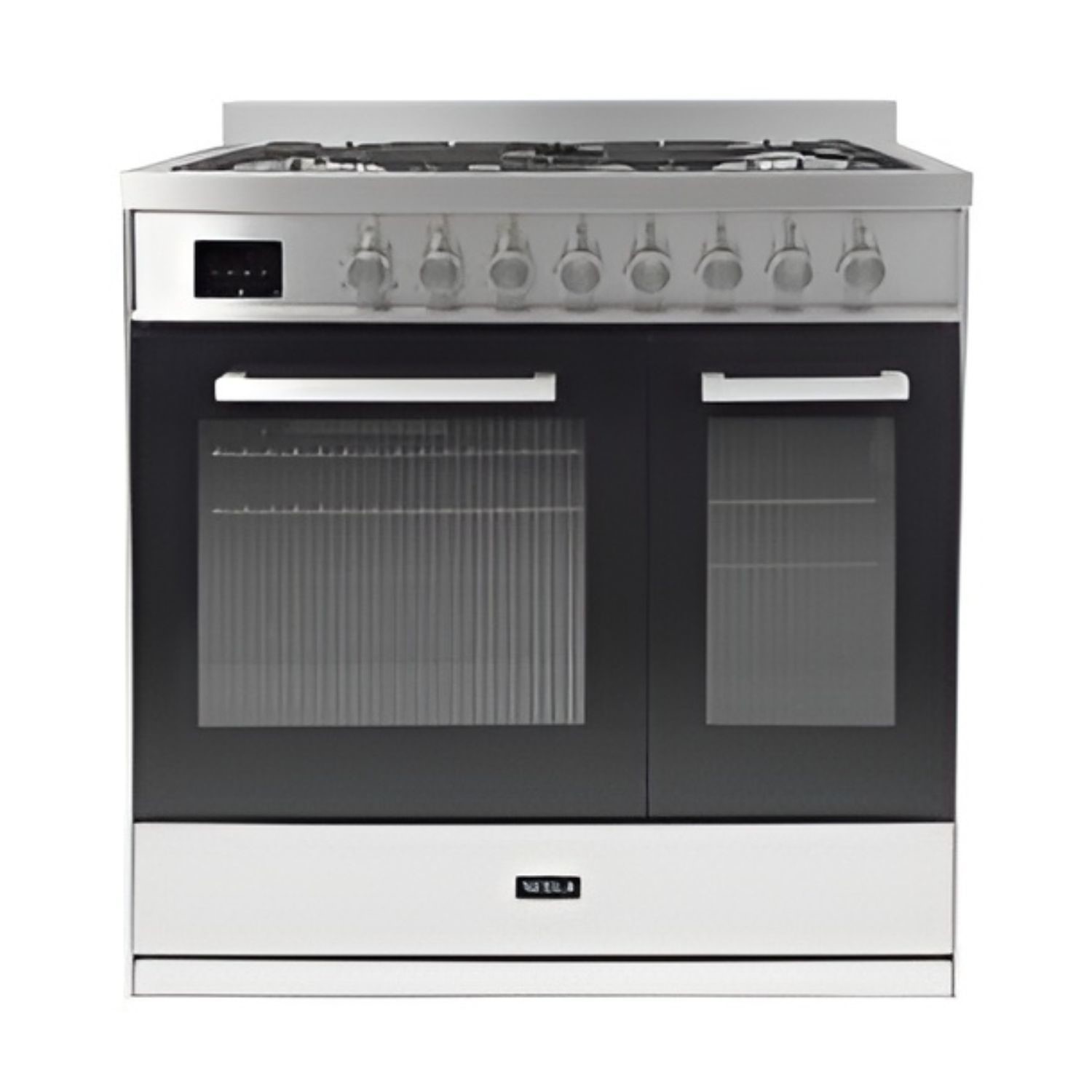 Tesla 90cm Dual Fuel Range Cooker - Stainless Steel