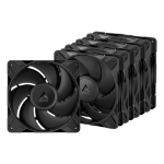 ARCTIC P14 Pro PST Computer behuizing Ventilator 14 cm Zwart 5 stuk(s)