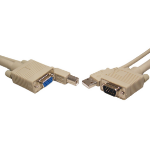 Cables Direct EX-882 KVM cable Beige