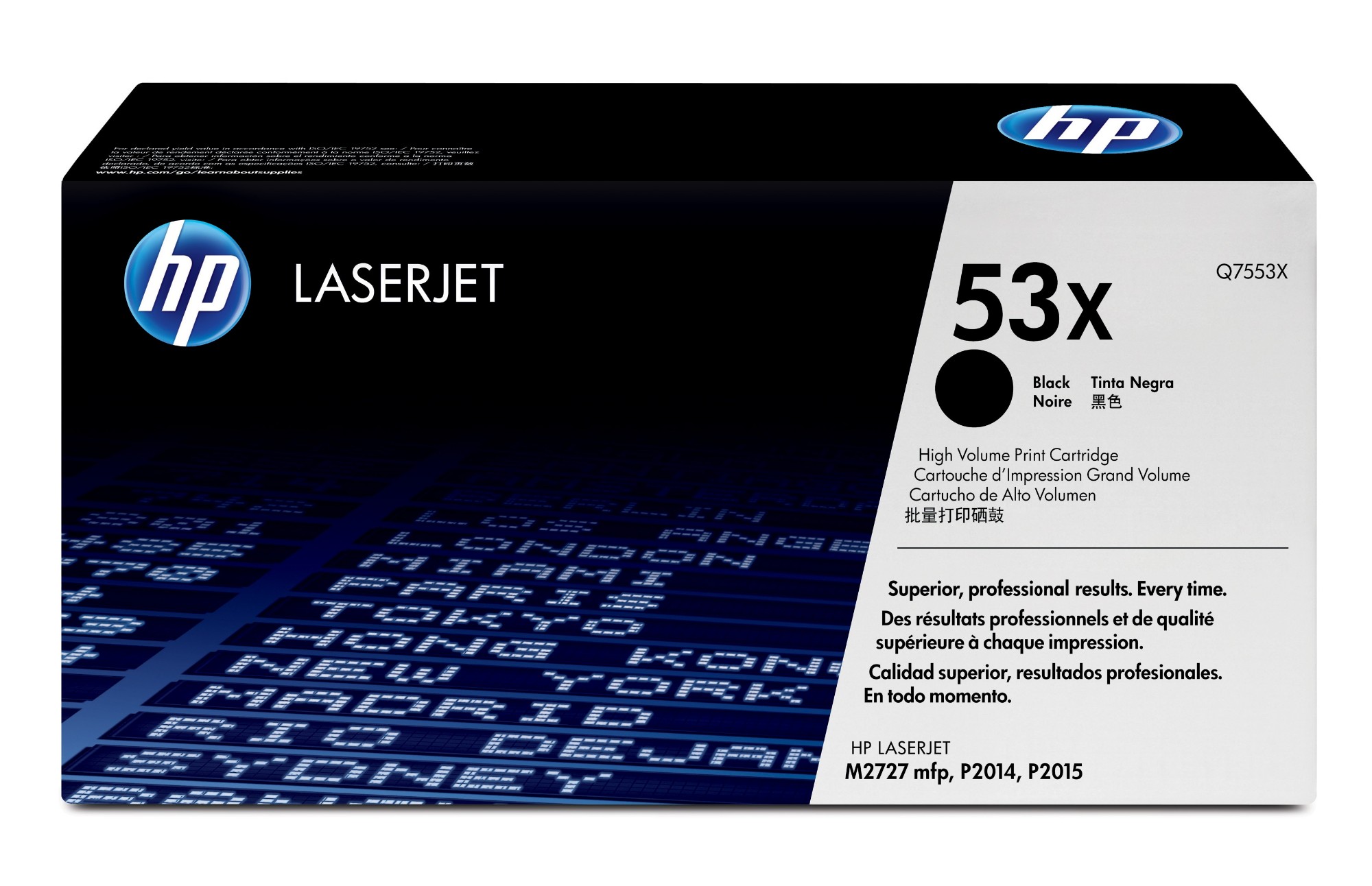 HP Q7553X|53X Toner cartridge black, 7K pages ISO/IEC 19752 for HP LaserJet P 2015
