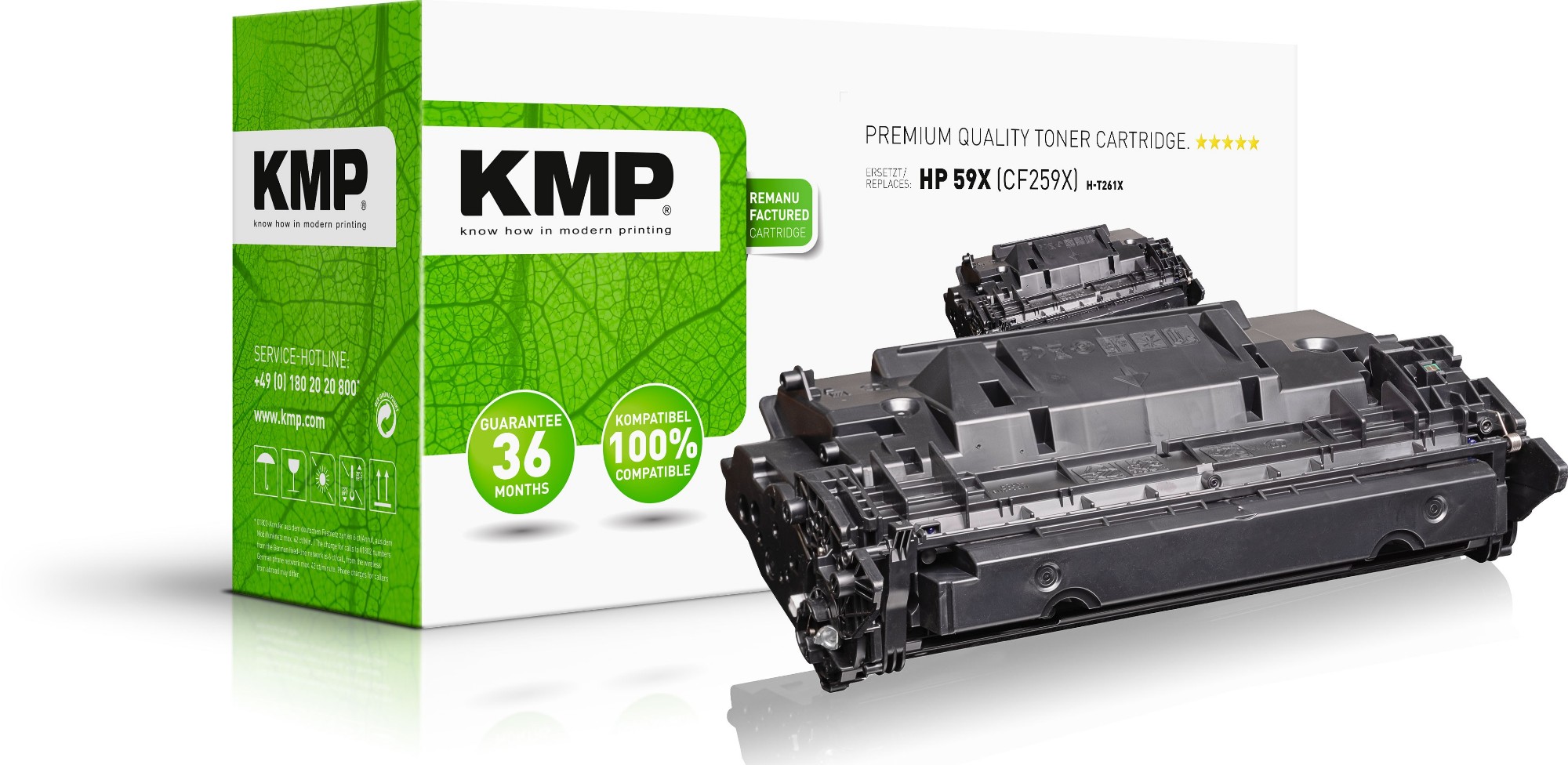 KMP 2557,3000 toner cartridge 1 pc(s) Compatible Black