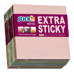 CTS UP Repositionable Notes 76x76mm Pastel Assorted (6)