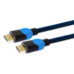 Savio GCL-02 HDMI cable 1.8 m HDMI Type A (Standard) Black, Blue