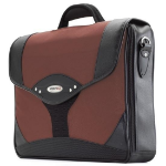 Mobile Edge Select Briefcase - Dr. Pepper Red 15.4" Chocolate