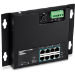Trendnet TI-PG102F network switch Gigabit Ethernet (10/100/1000) Power over Ethernet (PoE) Black
