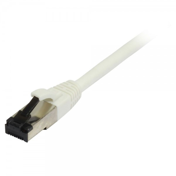 EU Product - Patchkabel RJ45 CAT8.1 2000Mhz weiss S-STP S/FTP TPE Ultra SuperFlex - Cable - Network thumbnail