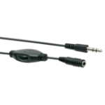 Schwaiger KHALR4030533 audio kabel 3 m 3.5mm Zwart