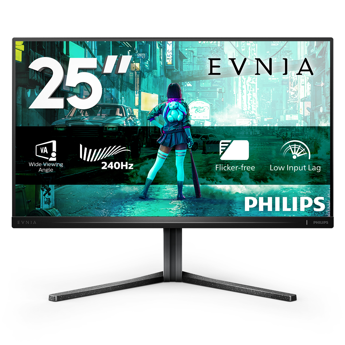 Philips Evnia 25M2N3200W/00 computer monitor 62.2 cm (24.5") 1920 x 1080 pixels Full HD LCD Grey
