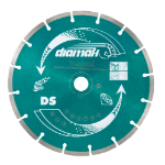 Makita D-61123 diamantzaagblad 11,5 cm Diamantzaagblad met gesegmenteerde rand