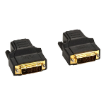 Black Box AC1035A-R2 cable gender changer RJ-45 DVI-D