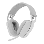 Logitech Zone Vibe 100 Headset Wireless Head-band Calls/Music Bluetooth White