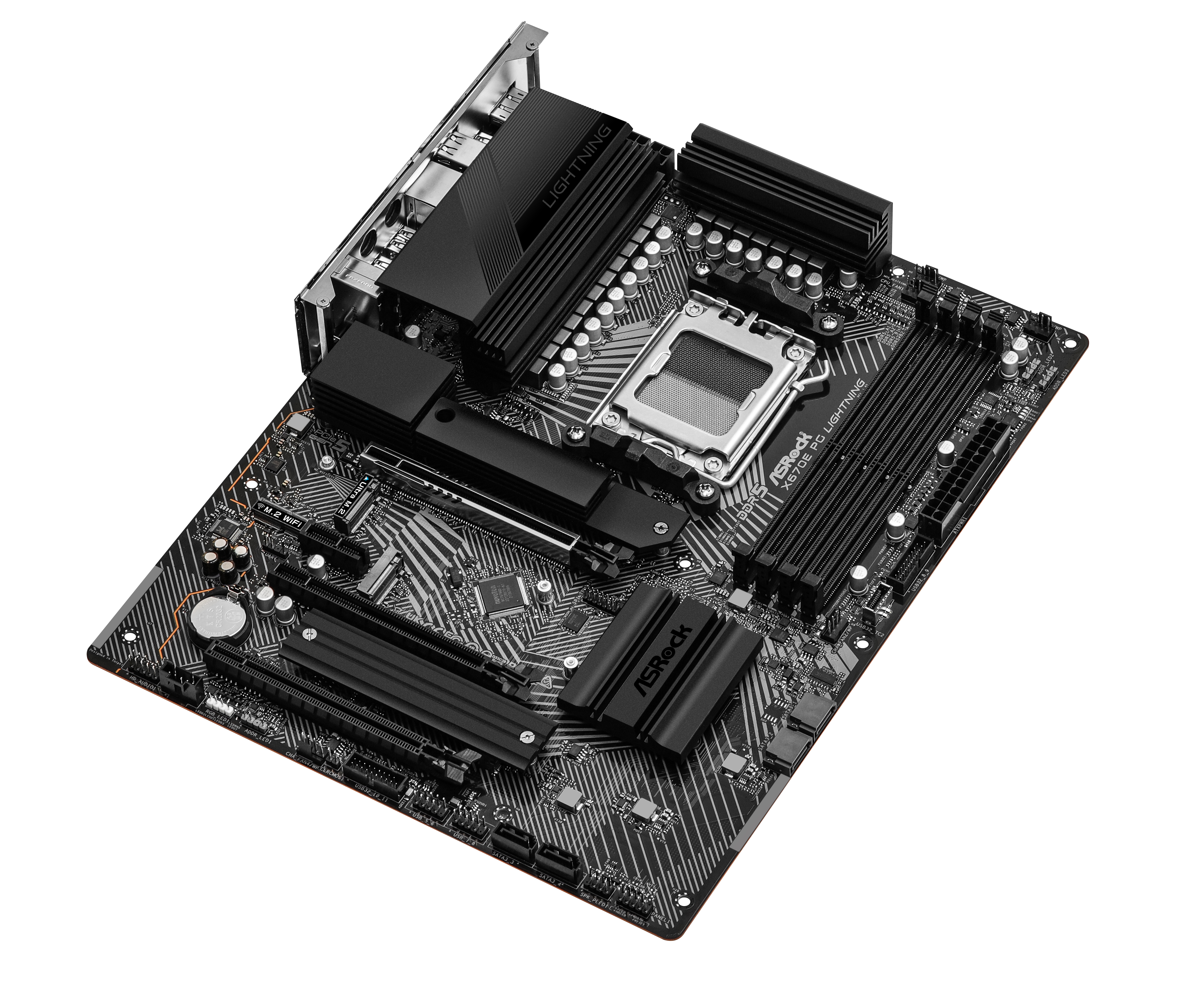 Image of Asrock X670E PG LIGHTNING AMD X670 Socket AM5 ATX
