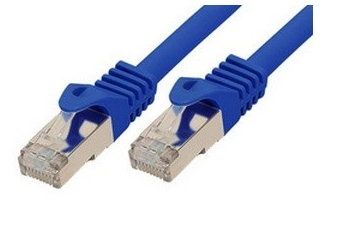 EU Product - RJ45 Patchkabel S/FTP, Cat7 LSZH 20m blau thumbnail