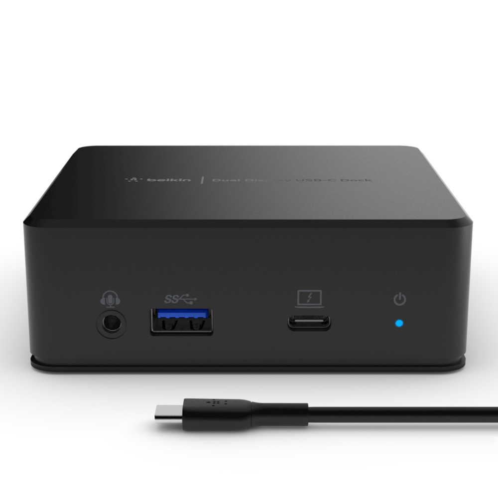Image of Belkin USB-C Dual Display Docking Station USB 3.2 Gen 1 (3.1 Gen...