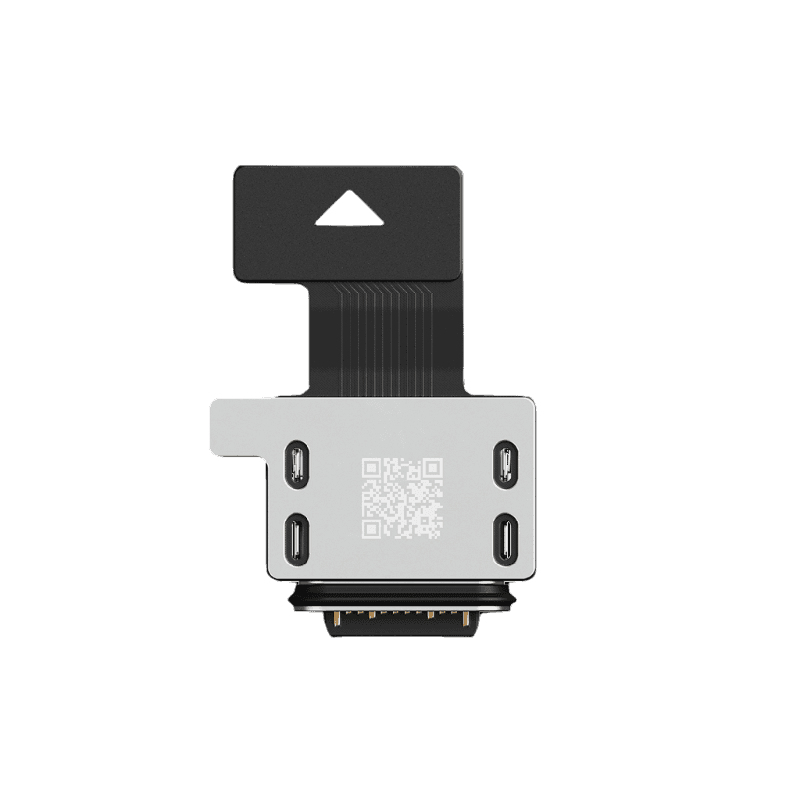 Image of Fairphone F5USBC-1ZW-WW1 mobile phone spare part Charging port Black