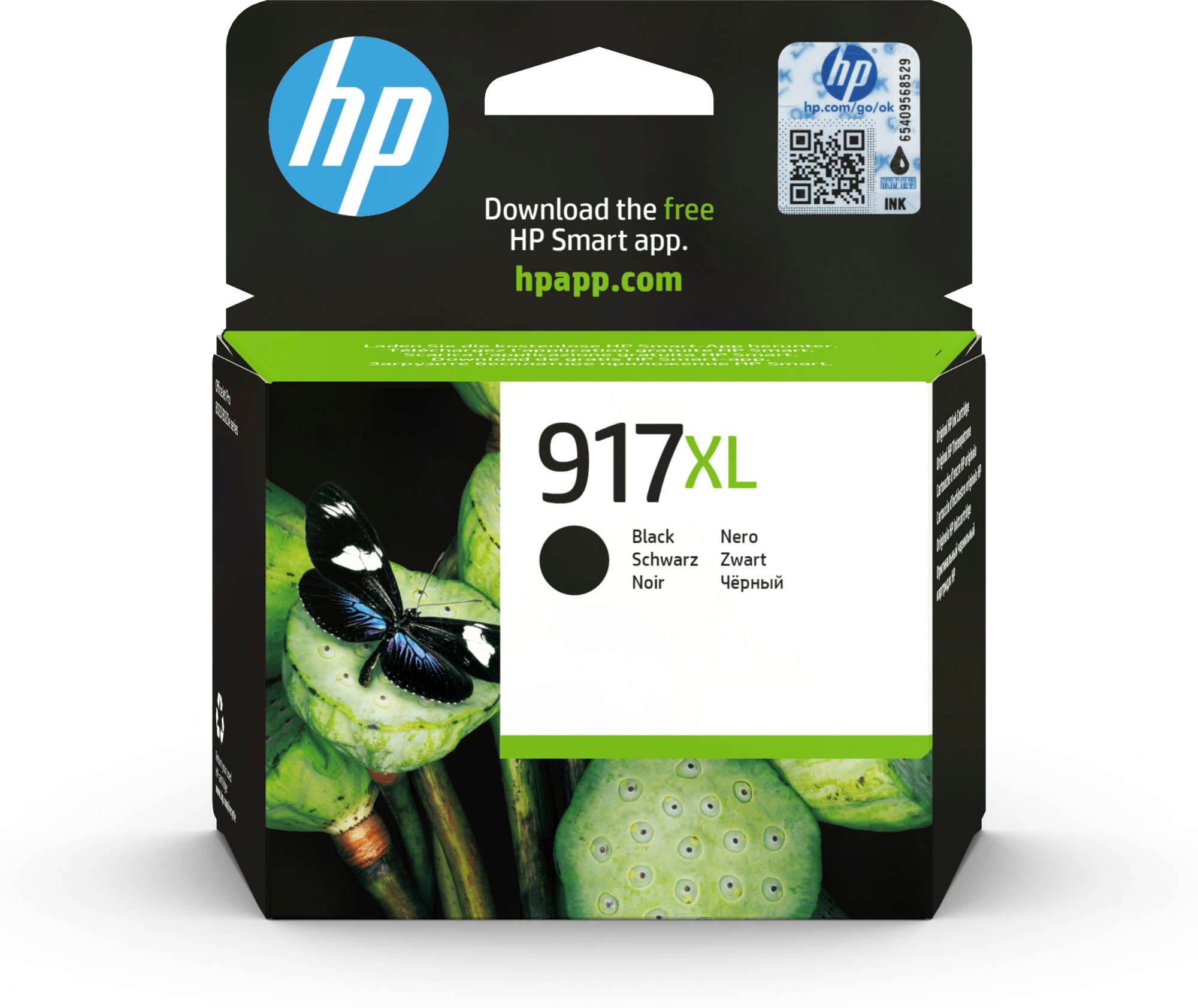 HP 3YL85AE/917XL Ink Cartridge black. 1.5K Pages 39.2ml For HP OJ Pro