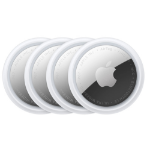 Apple AirTag (2nd generation) - Anti-loss Bluetooth tag for mobile phone, tablet, smart watch (pack of 4) - for iPhone/iPad/iPod