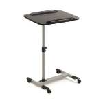 Maclean MC-671 laptop stand Black, Silver 43.2 cm (17")