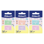 Pelikan 606196 eraser Plastic Assorted colours 2 pc(s)