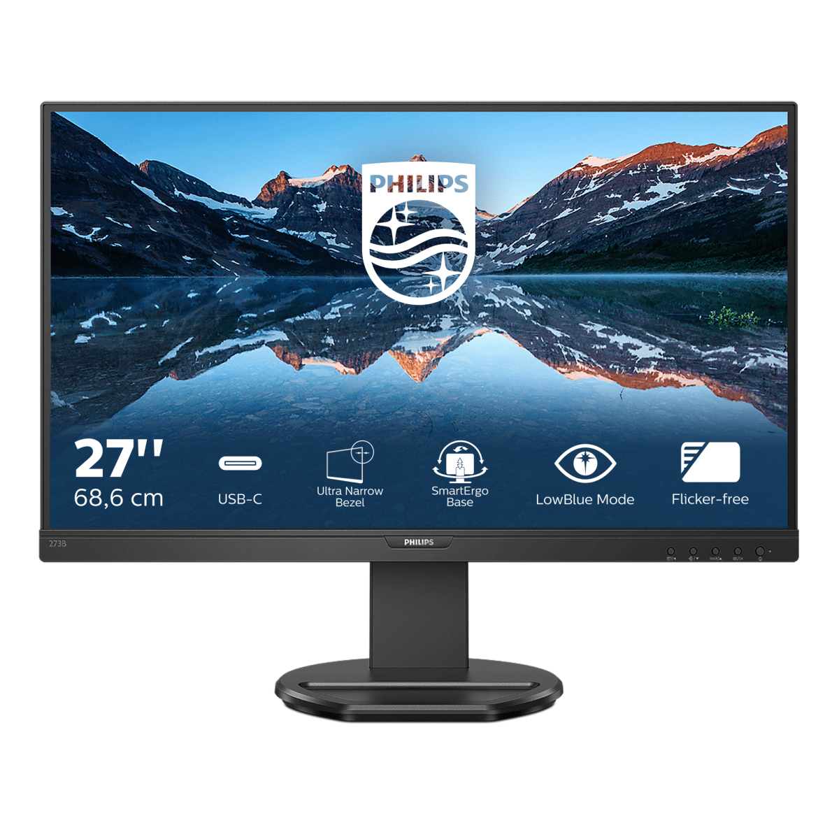 B Line 27" (68.6 cm) LCD monitor with USB-C