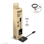 CLUB3D CSV-7200 video splitter DisplayPort 2x DisplayPort