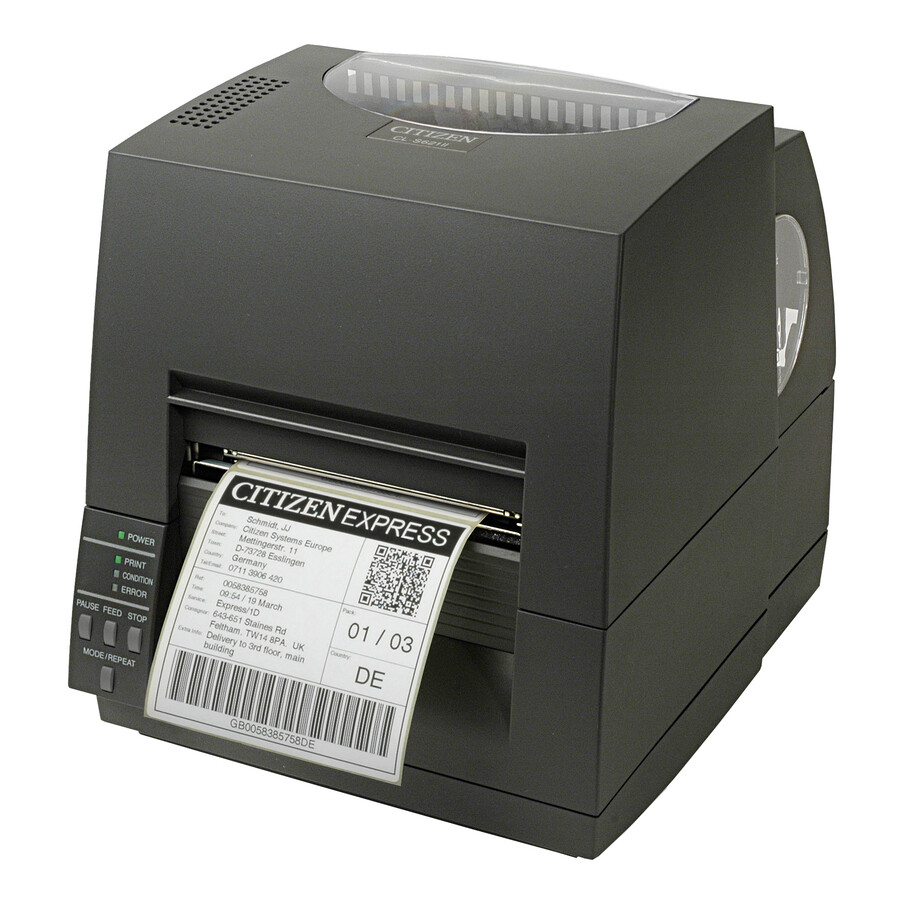 Citizen CL-S621II 203 x 203 DPI Wired Direct thermal / Thermal transfer POS printer