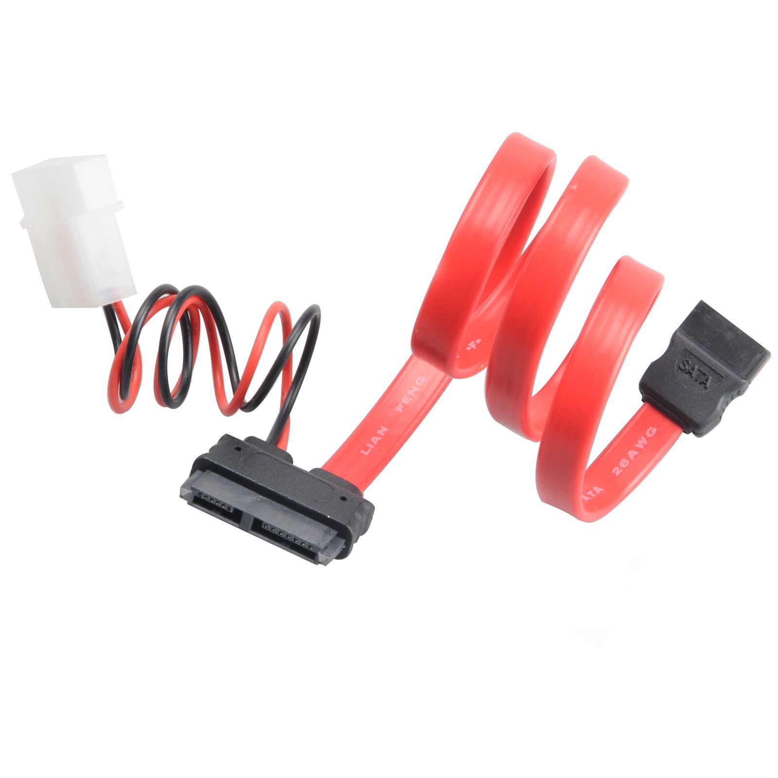 Image of Akasa 40cm SATA cable f/ slimline opticals 0.4 m