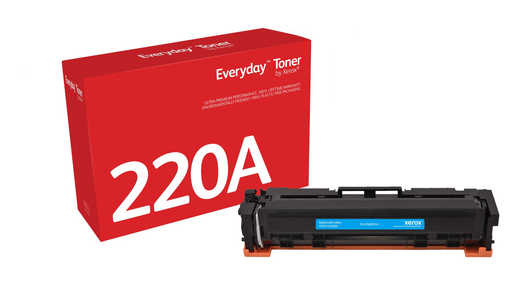 Xerox 006R05343 Toner cartridge cyan. 1.8K pages (replaces HP 220A/W22