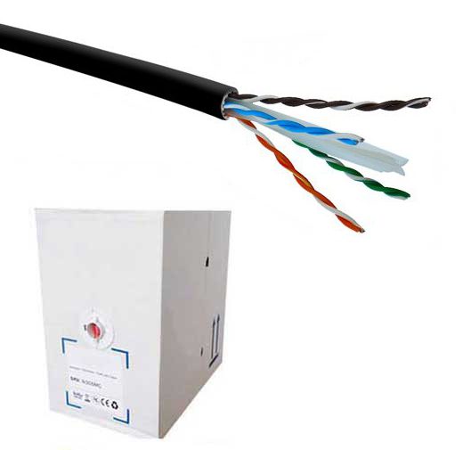 FDL CAT.6 UTP PE EXTERNAL GRADE INSTALLATION CABLE - 305M