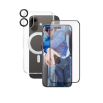 PanzerGlass CARE by ® Feature 3-in-1 Ceramic Bundle iPhone 16 Plus