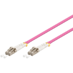 Goobay 95941 Glasvezel kabel 20 m LC OM4 Violet