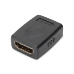 Digitus AK-330500-000-S tussenstuk voor kabels HDMI Type A (Standard) Zwart