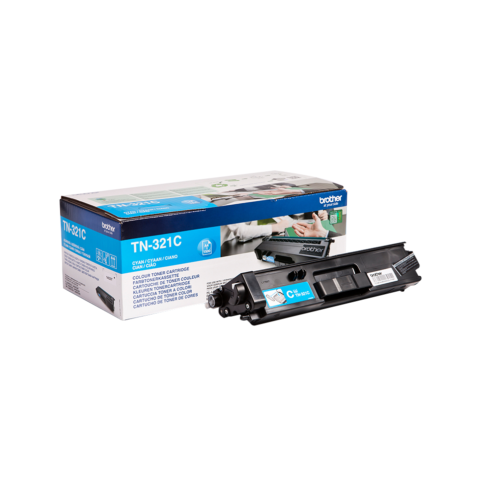 Image of Brother TN-321C Toner-kit cyan, 1.5K pages ISO/IEC 19798 for...