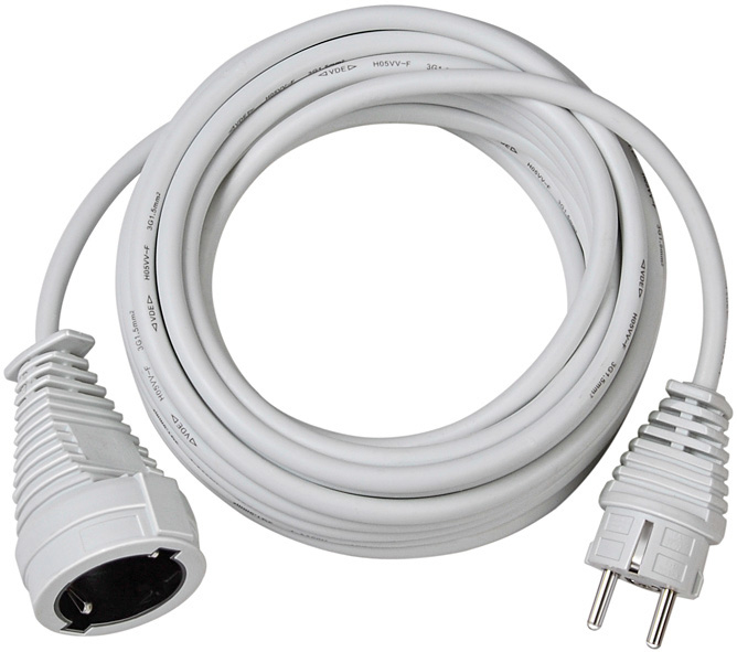 Image of Brennenstuhl 10m H05VV-F 3G1,5 White
