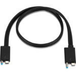 HP 3XB95AA Thunderbolt cable 27.6" (0.7 m) Black