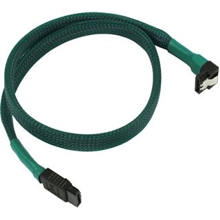 Image of Nanoxia SATA - SATA, 0.45m SATA cable SATA 7-pin Green