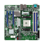 Asrock X470D4U2-2T server/workstation motherboard Socket AM4 Micro ATX AMD X470