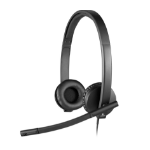 Logitech USB Headset H570e Wired Head-band Office/Call center Black