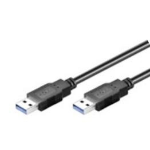 M-Cab USB A - USB A M/M 3 m USB cable USB 3.2 Gen 1 (3.1 Gen 1) Black