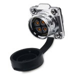 Alcasa S3 IC03-20P402 Zwart 4-pin