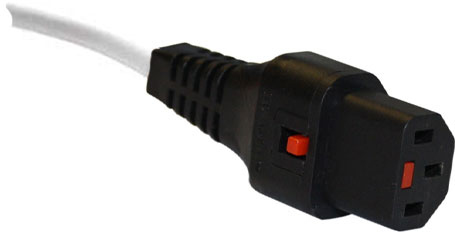 Microconnect PC1075 power cable White 2 m C13 coupler C14 coupler