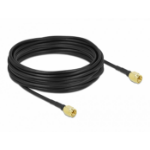DeLOCK Antenna Cable SMA plug to SMA plug LMR/CFD100 10 m low loss