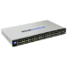 Cisco 48-port 10/100 + 2-port 10/100/1000 Gigabit Smart Switch + 2 combo SFPs Managed